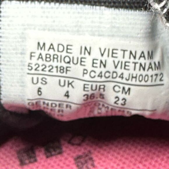 Converse~Women’s~Chuck Taylor All Star Pink Double Tongue Hi Top Sneakers~Size 6 - Picture 8 of 8